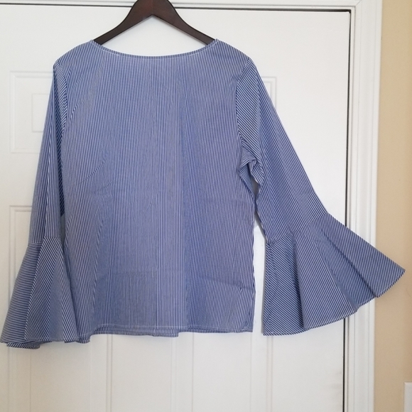 St John's Bay Floral Detail Shirt - Picture 4 of 4